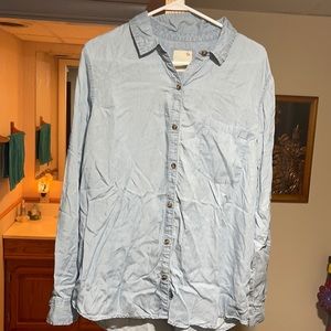 💙Denim Flannel💙